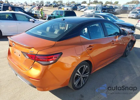 2021 Nissan Sentra Sr Xtronic Cvt z USA, uszkodzony, nr VIN 3N1AB8DV8MY231861